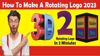 How to make a rotating logo