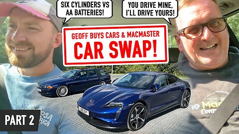 Swapping my BMW E39 528i for a Porsche Taycan - Geoff & MacMaster Colab - Part 2