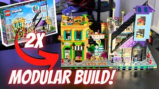 We Turned A LEGO Friends Set Into An Awesome Modular Building!