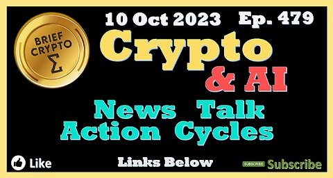 AI TUESDAY - BEST BRIEF CRYPTO VIDEO News Talk Action Cycles Bitcoin Price Charts
