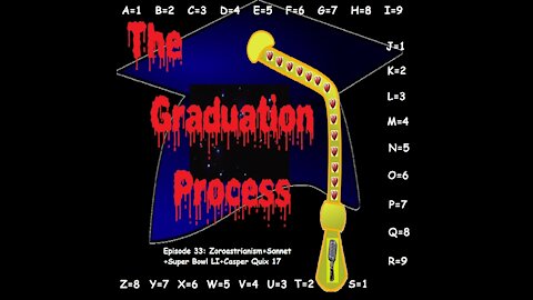 033 The Graduation Process Episode 33 Zoroastrianism+Sonnet+Super Bowl LI+Casper...