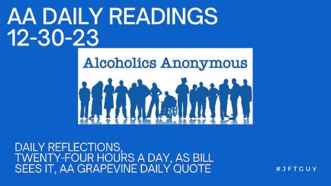 AA Daily Readings 12-30-23