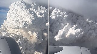 Incredible footage shows Kelowna wildfire filmed from a plane
