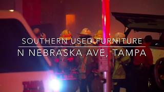 Overnight fire destroys Southern Used Furniture store in Tampa | Digital Short