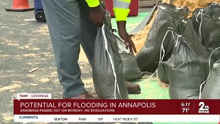 Potential for flooding in Annapolis