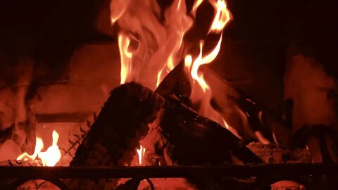 Relaxing Fireplace Sounds Burning BONFIRE & CRACKLING FIRE SOUNDS