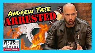 Andrew Tate ARRESTED?!?!? #andrewtate #andrewtatearrested #arrested