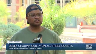 Arizona activists react to Derek Chauvin guilty verdict