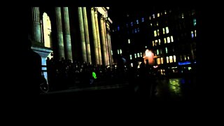 Short clip of protesters' meditation session on St. Paul Cathedral's steps