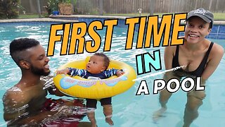1st time going swimming