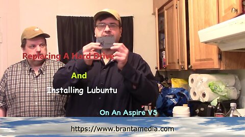 Replacing A Hard Drive And Installing Lubuntu On An Aspire V5