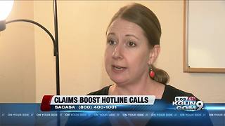 Sexual assault crisis line sees spike in phone calls