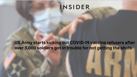 US Military Deaths Up 1100% and Exponentially Rising: 2/3 got Jabbed with Vaccine Delivered AIDS