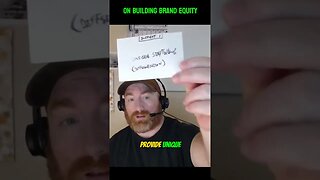on building brand equity