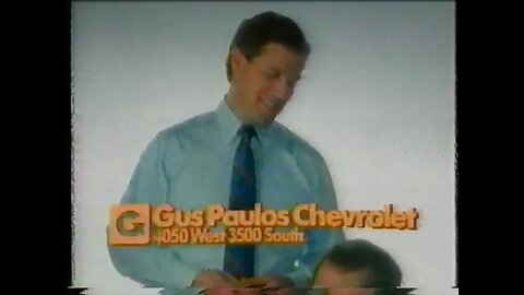 GUS PAULOS CHEVEROLET (1988) [#thriftrips #VHSRIP #theVHSinspector]