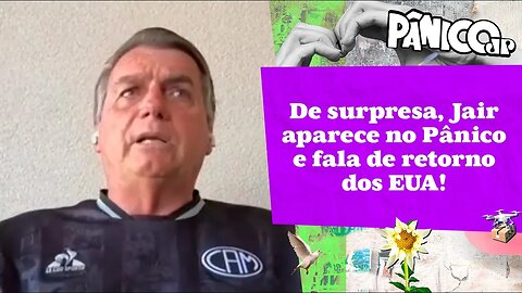 EXCLUSIVO: BOLSONARO CONFIRMA VOLTA AO BRASIL NA QUINTA (30)