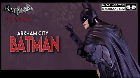 McFarlane Toys DC Multiverse Batman Arkham City Batman Figure @The Review Spot