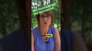 Fourth Reason The Housing Market Won’t Crash! #housingmarketupdates #housingmarketcrash #shorts