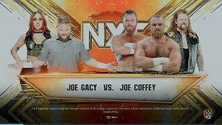 NXT Joe Coffey vs Joe Gacy