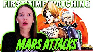 Mars Attacks (1996) | Movie Reaction | First Time Watching | They Come In Peace?!?