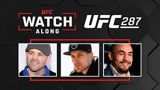 UFC 287 Watch Along w/ Robert Whittaker, TSM_Viss and Jens Pulver