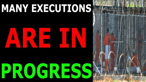 GITMO INTEL UPDATE! MANY EXECUTIONS ARE IN PROGRESS - TRUMP NEWS