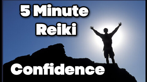 Reiki For Confidence + SOLFEGGIO 528 HZ l 5 Minute Session l Healing Hands Series ✋🤚