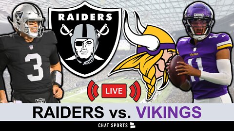 LIVE: Raiders vs. Vikings