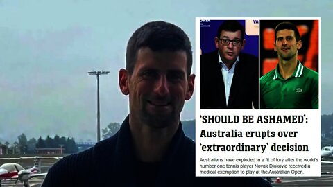 World #1 Novak Djokovic vs Victorian Premier Daniel Andrews over Vaccine Exemptions