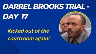 Darrell Brooks Trial - Kicked Out of the Courtroom Again!