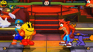 MUGEN - Pac-Man & Klonoa vs. Crash Bandicoot & Spyro - Download