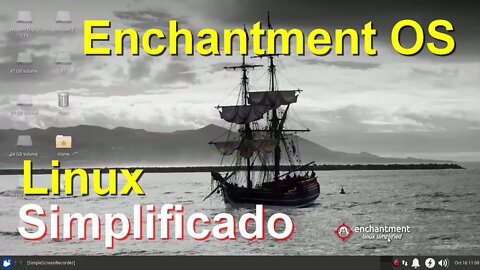 Enchantment OS Linux Simplificado para Casa e Escritório.