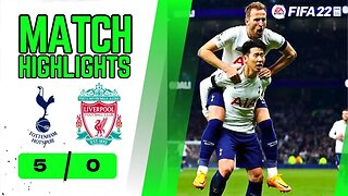 Tottenham Hotspur vs Liverpool | Match Highlights FIFA 22