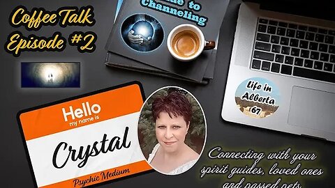 Meet Crystal, a psychic medium. We discuss intuition, channeling and Halloween lore! Coffee Talk Ep2