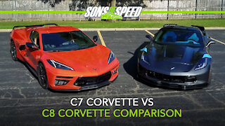 C7 Corvette vs C8 Corvette Comparison