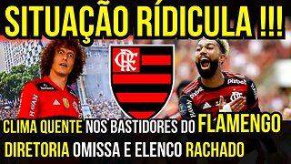 RÍDICULO!!! RACHA NO FLAMENGO! DAVID LUIZ E GABIGOL NÃO SE ENTENDEM É TRETA!!! NOTÍCIAS DO FLAMENGO