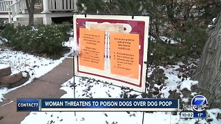Capitol Hill resident posts sign threatening to hurt dogs if poop problem not resolved