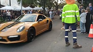 Classic vehicle driveout @ Concours d'Elegance on Hastings Street