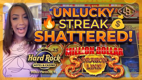 Million Dollar Dragon Link: Unlucky Streak SHATTERED! 🔥💰