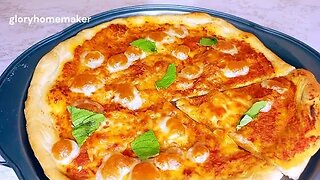 Easy Homemade Biga Pizza Recipe Without Kneading
