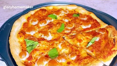 Easy Homemade Biga Pizza Recipe Without Kneading