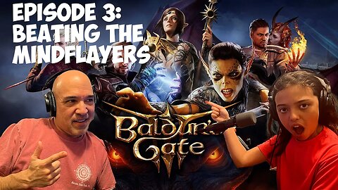 Baldur's Gate 3 - Beating the Mindflayers - Episode 3 COFFEE AND CHOCOLATE