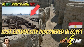 SENSATIONAL! Egypt Reveals Discovery of 'The Lost Golden City' Abandoned for over 3000 YEARS!!