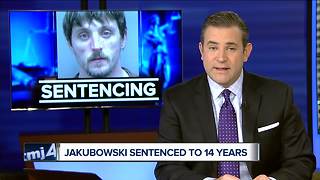 Jakubowski sentenced to 14 years in prison