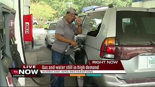Gas and water still in high demand