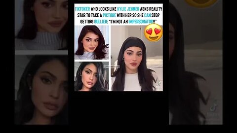 KYLIE JENNER LOOKALIKE TRENDING OVER TIKTOK