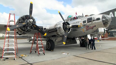 Flying Tour Showcasing History of B-17 Bomber | July 4, 2023 | Micah Quinn | Bridge City News