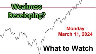 S&P 500 What to Watch for Monday March 11, 2024