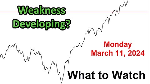 S&P 500 What to Watch for Monday March 11, 2024