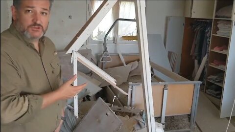 Ted Cruz Tours Homes Destroyed by Terrorist Rockets in Israel